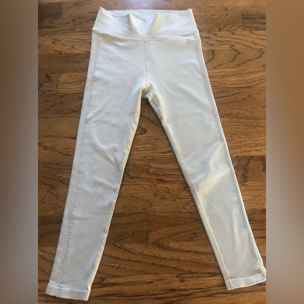 Aerie high waisted leggings light aqua blue size large